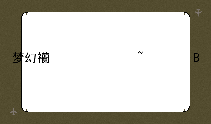 梦幻西游浮石组合