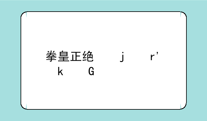 拳皇正统的有多少版本啊？