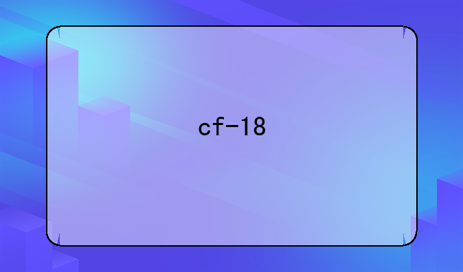 cf-18