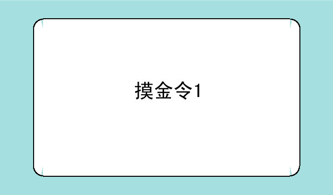 摸金令1